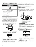 Preview for 8 page of Jenn-Air JGC7530B SERIES Instructions Manual