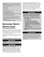 Preview for 2 page of Jenn-Air JGC8430BDS Use & Care Manual