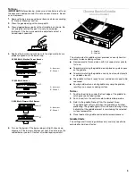 Предварительный просмотр 9 страницы Jenn-Air JGCP430 Use And Care Manual