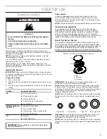 Preview for 5 page of Jenn-Air JGD3430GB Use & Care Manual