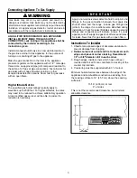 Предварительный просмотр 3 страницы Jenn-Air JGD8130 series Installation Manual