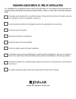 Предварительный просмотр 8 страницы Jenn-Air JGD8130 series Installation Manual