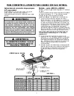 Предварительный просмотр 15 страницы Jenn-Air JGD8130 series Installation Manual