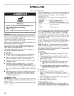 Preview for 28 page of Jenn-Air JGRP430WP00 Use & Care Manual