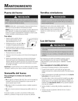 Preview for 70 page of Jenn-Air JGS8750BDS - Jenn-AirR Gas Slide-In Range Use And Care Manual