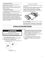 Preview for 7 page of Jenn-Air JGS8750CDS Installation Instructions Manual