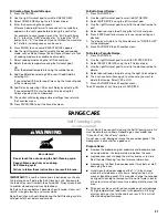 Preview for 21 page of Jenn-Air JGS9900 Use & Care Manual