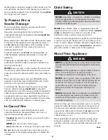 Preview for 3 page of Jenn-Air JGS9900BDB Use & Care Manual