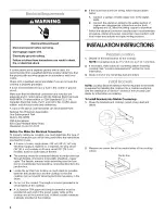 Preview for 4 page of Jenn-Air JI04536 Installation Instructions Manual