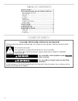 Preview for 2 page of Jenn-Air JIC4530KS Use & Care Manual