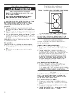 Предварительный просмотр 18 страницы Jenn-Air JIC4724 Use And Care Manual