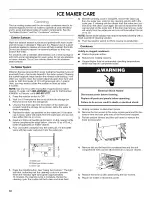 Предварительный просмотр 12 страницы Jenn-Air JIM158XXCX Use & Care Manual