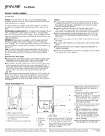 Предварительный просмотр 16 страницы Jenn-Air JIM158XXCX Use & Care Manual