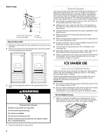 Preview for 8 page of Jenn-Air JIM158XXRS Use & Care Manual