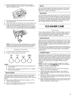 Preview for 9 page of Jenn-Air JIM158XXRS Use & Care Manual