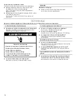 Preview for 16 page of Jenn-Air JJD3030IL Use & Care Manual