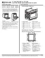 Jenn-Air JJW2327W Product Dimensions preview