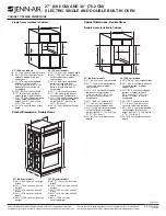 Preview for 2 page of Jenn-Air JJW2327W Product Dimensions