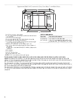 Preview for 4 page of Jenn-Air JJW2327W Product Dimensions