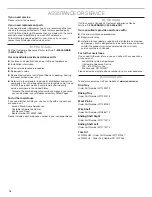 Preview for 14 page of Jenn-Air JJW2424HL Use & Care Manual