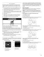 Preview for 13 page of Jenn-Air JJW2427WW00 Use & Care Manual