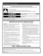 Preview for 2 page of Jenn-Air JJW2430DS User Manual