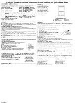 Preview for 1 page of Jenn-Air JJW2830LL Quick Start Manual