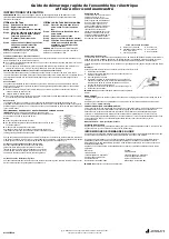 Preview for 2 page of Jenn-Air JJW2830LL Quick Start Manual