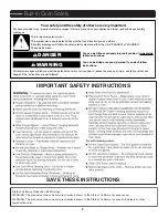 Предварительный просмотр 2 страницы Jenn-Air JJW3430DS User Manual