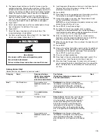 Preview for 13 page of Jenn-Air JJW3830 Use & Care Manual