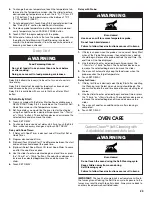 Preview for 29 page of Jenn-Air JJW3830 Use & Care Manual