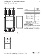 Preview for 3 page of Jenn-Air JJW3830D Dimension Manual