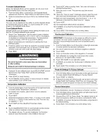 Preview for 9 page of Jenn-Air JJW3830WB00 Use & Care Manual