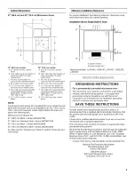 Предварительный просмотр 3 страницы Jenn-Air JMC2430 Installation Instructions Manual