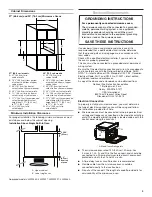 Предварительный просмотр 3 страницы Jenn-Air JMC2430D Installation Instructions Manual