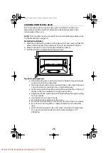 Preview for 26 page of Jenn-Air JMV8100AA User'S Manual And Cooking Manual