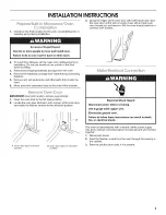 Preview for 5 page of Jenn-Air JMW2327WB00 Installation Instructions Manual