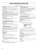 Preview for 26 page of Jenn-Air JMW2430WR00 Use & Care Manual