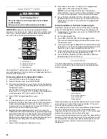 Предварительный просмотр 20 страницы Jenn-Air JMW3430 Use And Care Manual