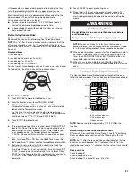 Предварительный просмотр 21 страницы Jenn-Air JMW3430 Use And Care Manual