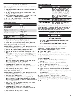 Preview for 19 page of Jenn-Air JMW3430IL02 Use & Care Manual