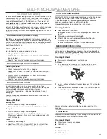 Preview for 21 page of Jenn-Air JMW3430IL02 Use & Care Manual