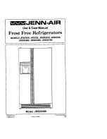 Jenn-Air JRSD2490 Use And Care Manual предпросмотр