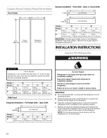 Предварительный просмотр 14 страницы Jenn-Air JS42NXFXDW Installation Instructions Manual