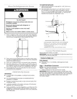 Предварительный просмотр 15 страницы Jenn-Air JS42NXFXDW Installation Instructions Manual