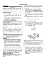 Предварительный просмотр 4 страницы Jenn-Air JS42NXFXDW01 Use & Care Manual