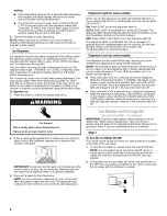 Предварительный просмотр 8 страницы Jenn-Air JS42NXFXDW01 Use & Care Manual