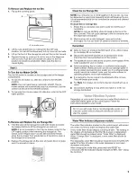 Предварительный просмотр 9 страницы Jenn-Air JS42NXFXDW01 Use & Care Manual