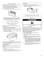 Preview for 13 page of Jenn-Air JS42NXFXDW10 Use & Care Manual