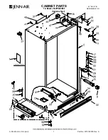 Предварительный просмотр 1 страницы Jenn-Air JS42PPDUDB00 Parts List